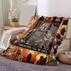 1pc. Star Wars The Mandalorian Baby Yoda Blanket, Cartoon Character Throw Blanket for friends, Warm Soft Blanket for Couch Bed Sofa, All Sea