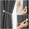 Modern Simple Tieback Magnet Curtain Buckle Curtain Clips Magnetic Curtain Holder Home Decor Valance Tieback