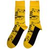The Beatles Unisex Adult Submarine Outlines Repeat Ankle Socks