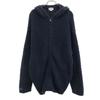 BAREFOOT DREAMS Long Sleeve Fluffy Zip Hoodie S Navy Roomwear Ron Herman Men's Used