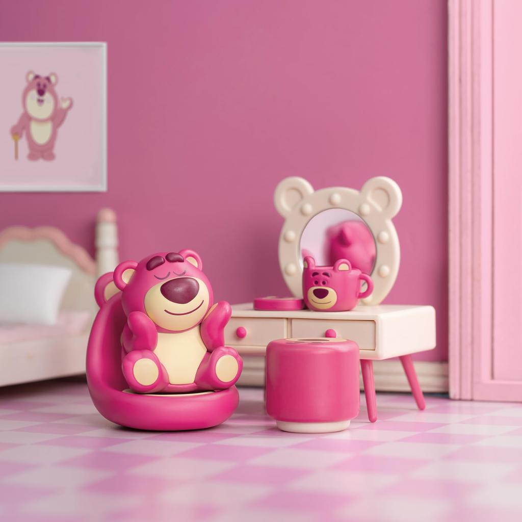 52TOYS Toy Room Series Blind Box Trading Figures Collection Figures Movie Story Hugging Bear Gachapon Desktop Decoration Doll Toys Perfect for Disney