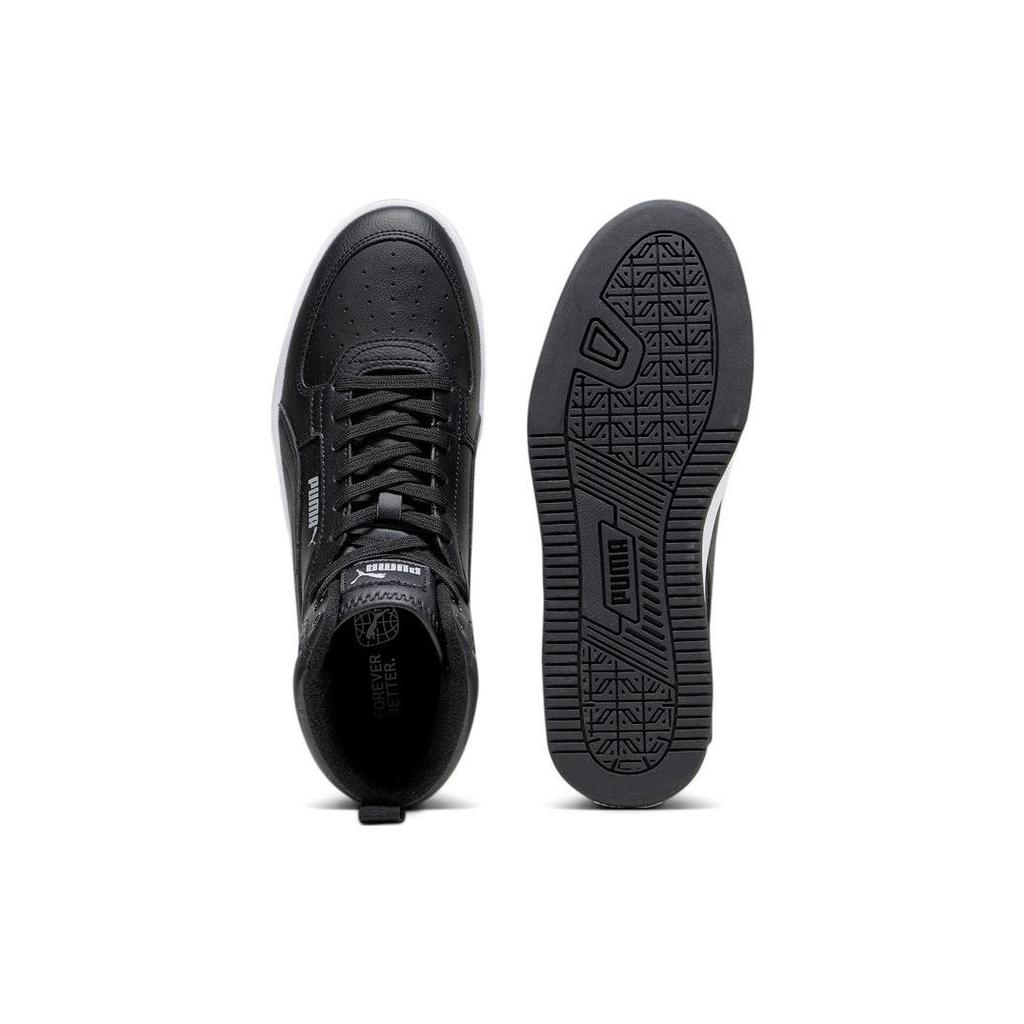 Puma Мягкие Удобные Кроссовки Хайтопы с Круглым Носком Унисекс Кроссовки Черные 392333-02