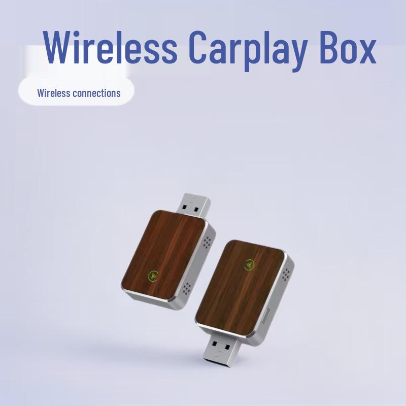 Беспроводная умная навигационная коробка 2-в-1 CarPlay и Android Auto