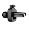 17mm Ball Head Holder Mini Phone Stand Base Car Dashboard Vent Car Bracket Stand Converter Fixe S4T3