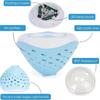Multicolor LED Floating Light Automatic Color-Changing Water Float Light for Bathtub Spa Decoration Battery Operated