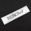 3D ABS Black Logo Emblem Letters Sticker Car Trunk Badge Accessories