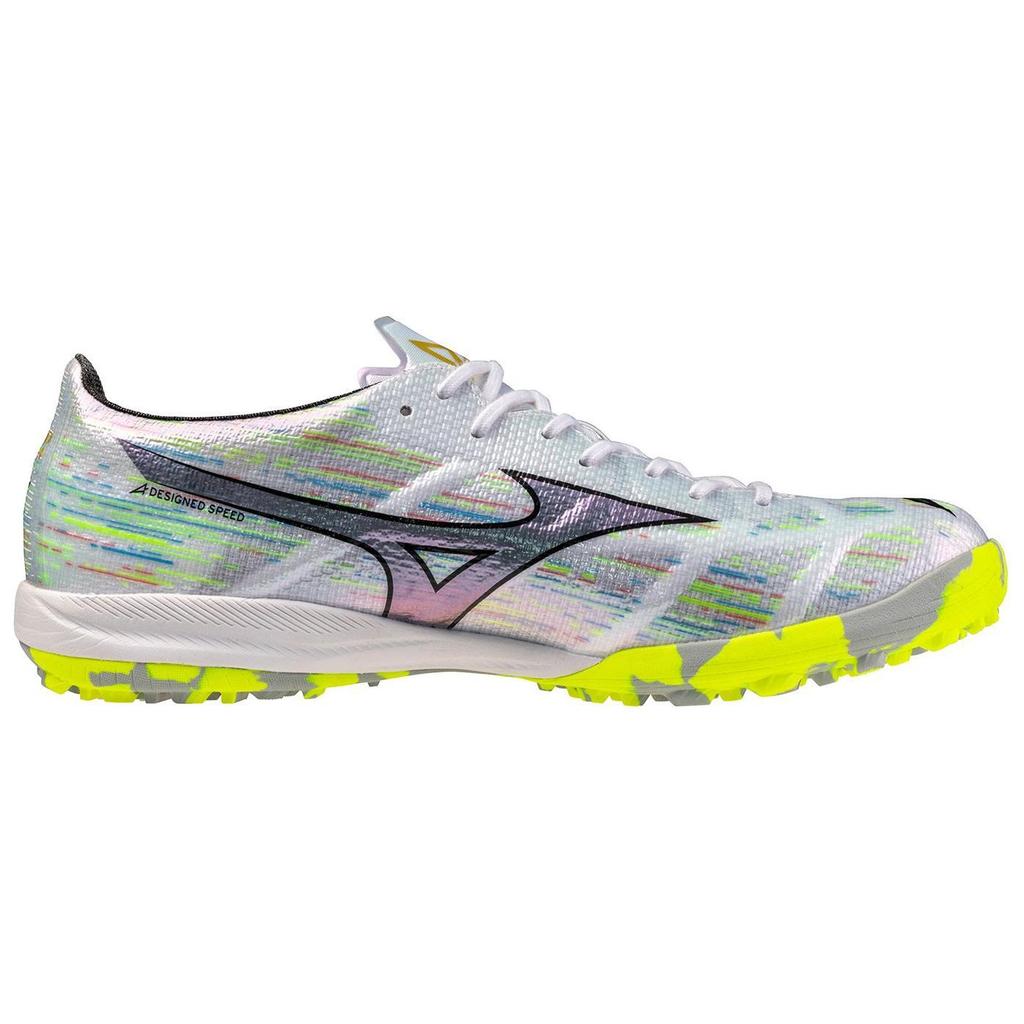Mizuno A II Elite AS Удобные Нескользящие Прочные Футбольные Бутсы Унисекс Футбольные Бутсы Серебристые P1GD256209