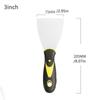 Cleaning Spatula Putty  Scraper Stainless Steel Putty Spreader Portable Wallpaper Scraper  Paint
