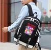 Мультяшный рюкзак K-Pop Охотники на демонов, с принтом, большой вместимости, для подростка, студента, девочки, мальчика, школьная сумка, сумка для книг, подарок ребенку, водонепроницаемая дорожная сумка