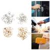 40pcs Gold Swiveling Clasps Silver Lobster Claw Clasps Purse Making Lobster Clasps  Packpack,