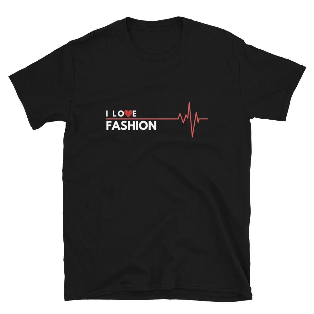 Fashion I Love Hobby Gift Heartbeat Classic Fit T-Shirt