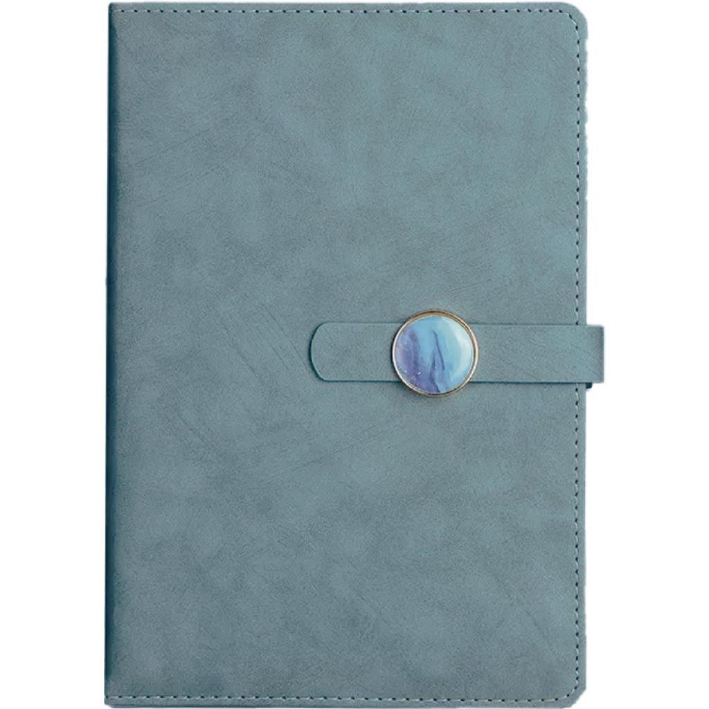 Enterprise Activity A6 Notebook Gift Box Set Creative Pen Buckle Notepad Full Custom Logo Business Office Faux Leather Cover