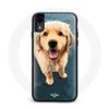 Soft Case - Golden Retriever - Iphone XS - Black - Unisex