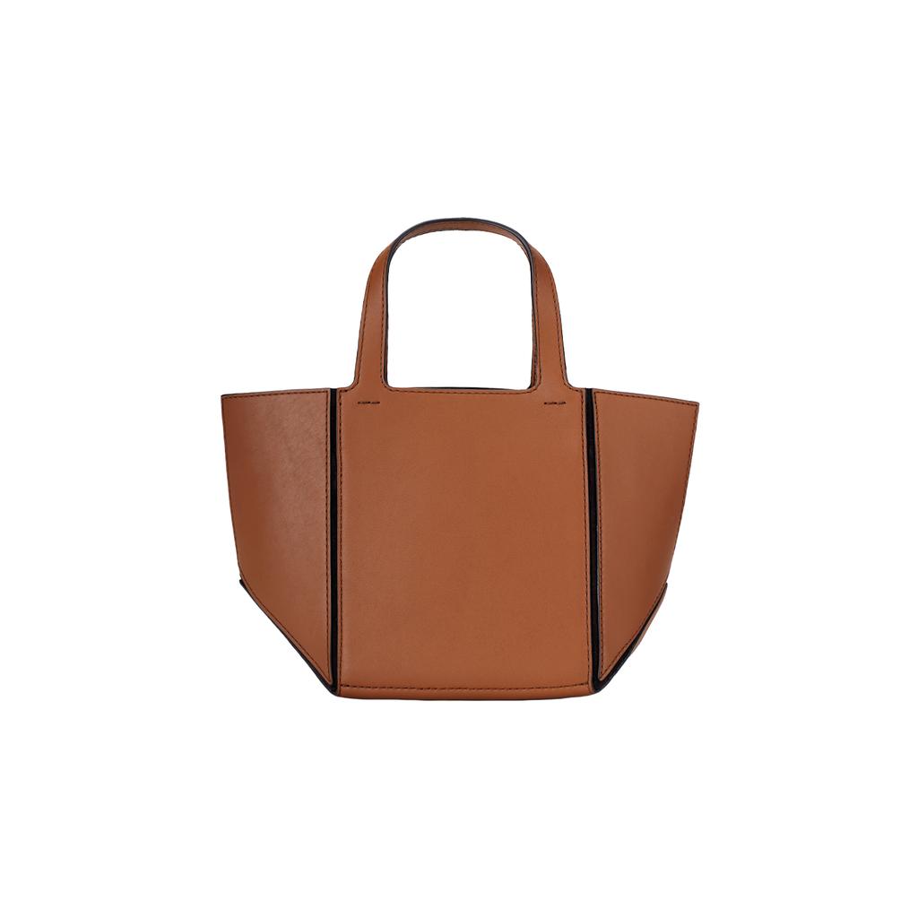 Michael Kors Mk Jordi Логотип Открытая сумка-тоут Женские сумки-тоут Темно-коричневый 30F4T9JT5L-LUGGAGE