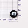Набор для DIY из смолы с разноцветными M&M's: Чехол для телефона, Резинка для волос, Заколка для волос, Украшение, Наклейка на стакан для воды, Пенал