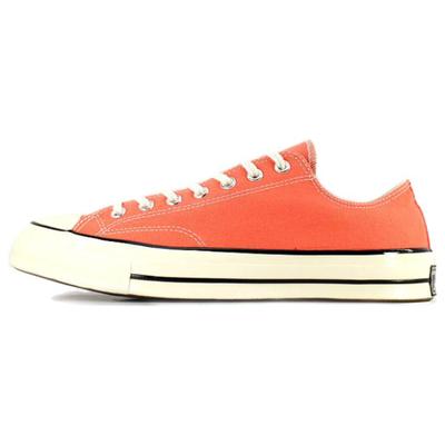 Кеды Chuck Taylor All Star 70 OX Удобные Повседневные Низкие Холщовые Унисекс Розово-Оранжевые