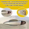 Door Handle Cover Cap Compatible With BMW X1 F48 X2 F39 X5 F15 X6 F16 2014-2019 51217396541 51217396544 Door Handle Key Cover