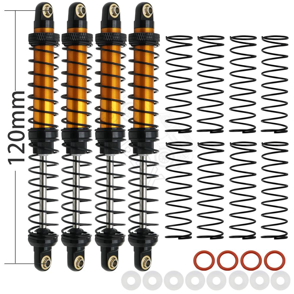 Metal 70mm 80mm 90mm 100mm 110mm 120mm Shock Absorber Oil Damper for 1/10 RC Crawler Car Axial SCX10 AXI03007 RBX10 D90 TRX4