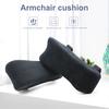 Подушка для офисного стула, мягкая дышащая, уютная застежка, лента с частицами, нижняя поддержка, плюшевая подушка для рук из пены с эффектом памяти, подлокотник для офисного использования