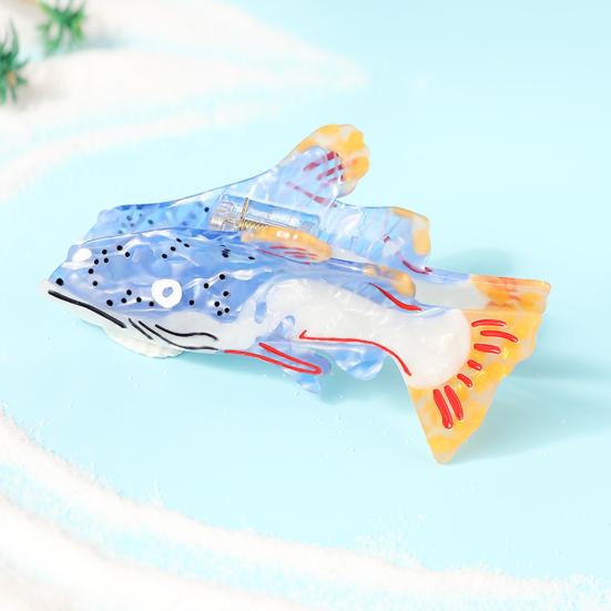 Заколка для волос в форме акулы для женщин, густые волосы, задняя головка для душа, заколка для волос, нескользящие аксессуары для волос, инструменты для укладки волос