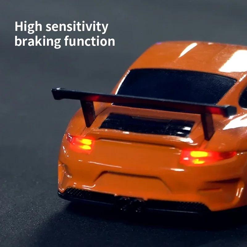 1/43 Full Scale 4-drive BMW Porsche GT3 Model Racing Drift Remote Control Rc Sports Car Boy Best Birthday Present