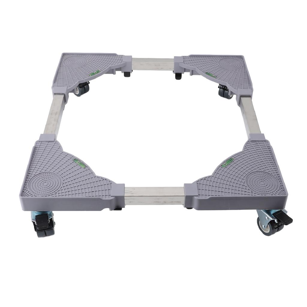 Washing Machine Base Stand with Universal Wheel Slip Resistance Adjustable Refrigerator Stand for Washer Refrigerator
