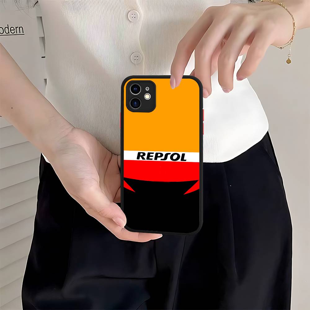 Fashion R-RepsolS Cool Phone Case For IPhone 16 15 14 11 12 13 Pro Max Plus 12 XS Max Back Cover Matte Case