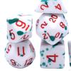 7 Штук Многогранные Кубики Настольные Игровые Прочные D4 D6 D8 D10 D12 D20 Меняющие Цвет для