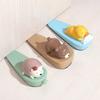 Милый животный дверной упор Предотвращение столкновений Ветрозащитный Предотвращение скольжения Забавный Декоративный клин Дверной упор Утка