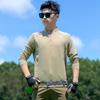 Men's Long-Sleeved Stand-Up Collar Quick-Drying T-Shirt
