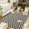 Outdoor Rugs Waterproof Carpets Indoor Outdoor Deck Backyard Family Picnic Balcony Rug Living Room and Kitchen Home Decoration