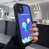 Мультяшный чехол Dandys W-world для IPhone Air 17 Pro Max 16 E 15 14 Pro Max 13 12 11 Mini Plus Мягкий силиконовый черный чехол