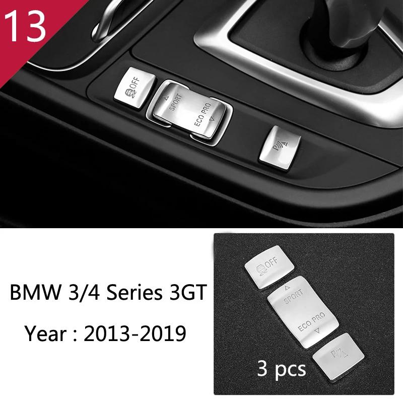 Accessories For BMW 3 4 Series 3GT F30 F32 F34 Car Inner Door Audio Speaker Gearshift Panel Door Armrest Reading Light Cover Tr