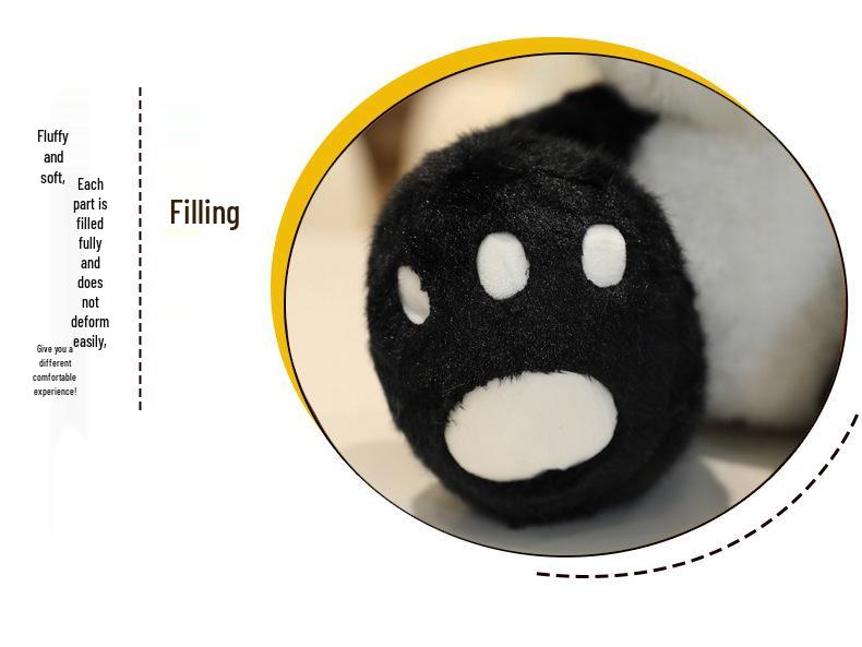 Плюшевая игрушка «Бигфут» - Милая панда, коала, лиса и енот. Коллекция кукол