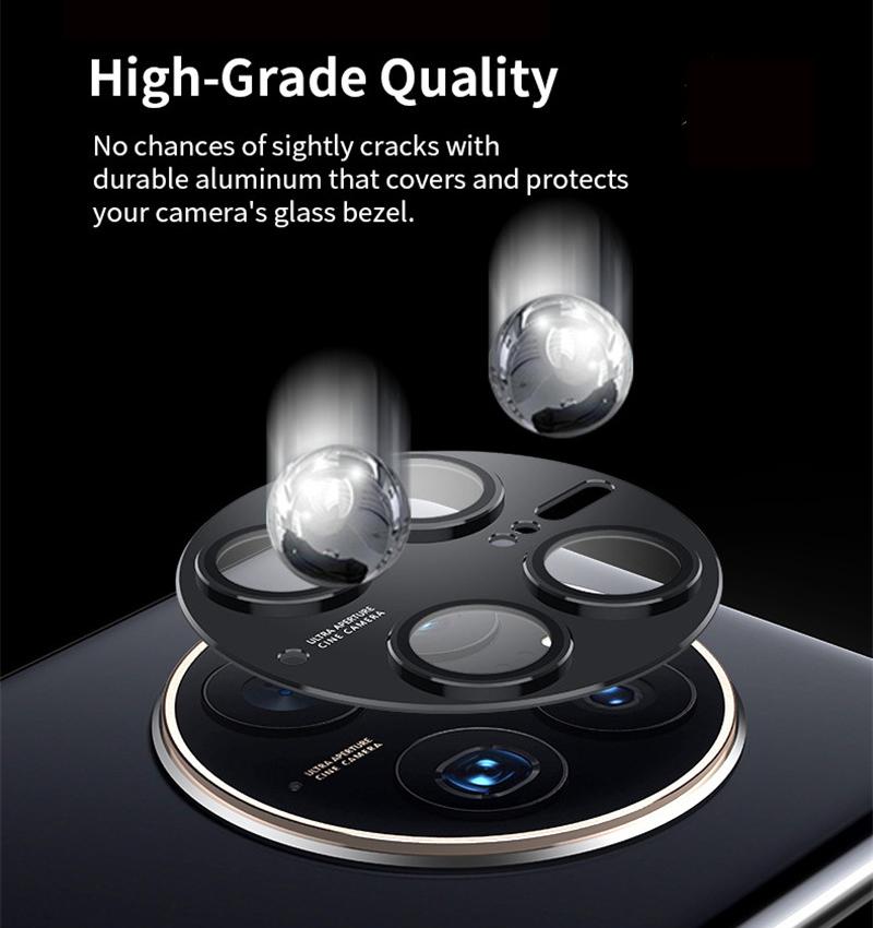 Camera Lens Full Metal Protector Glass For Huawei Mate 50 Mate50 Pro 50Pro / 50E Phone Anti-scratch Protective Film Accessories