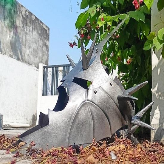 Средневековый шлем Назгул, стальная броня, Властелин колец, шлем Короля ведьм, косплей, подарок на Хэллоуин