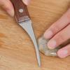 Нож для чистки креветок из нержавеющей стали, бытовой, для чистки кишечника и резки рыбного желудка, инструменты для разрезания спинки и хвоста креветок