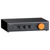 Сбалансированный предусилитель Fosi Audio ZP3 с 2 входами RCA и 1 входом XLR, выходом RCA/XLR, выходом на сабвуфер, для 2-канальных стерео и 2.1 систем, домашний A