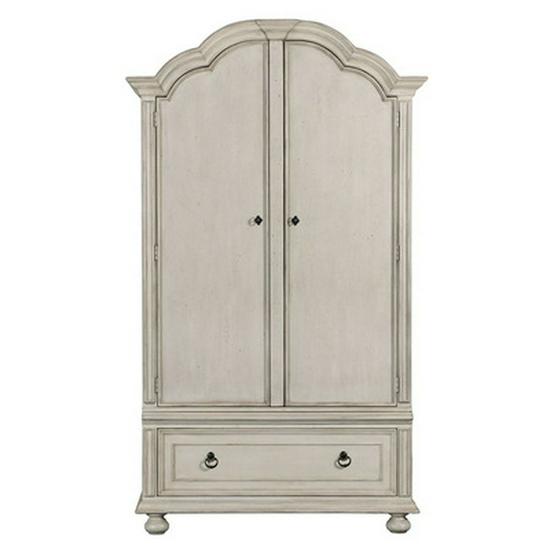 French Retro Solid Wood Double Bed - American Modern White Princess Bed for Master Bedrooms and Small Apartments (1.8m/1.5m)