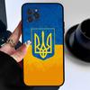 Чехол для телефона с флагом Украины для iPhone 17 16 14 15 13 12 11 Pro Max Plus Силиконовый мягкий чехол
