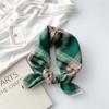 Cotton & Linen Small Square Scarf - Versatile Korean Fashion Scarf for Women, Suitable for Spring & Autumn, Headband or Decorative Scarf