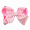 New 20CM Extra Large Glitter Bow Hair Clip for Cheerleading Performance, Kids Hair Accessories, Shiny Hair Bow, Party Headwear, Girls Birthday Gift