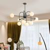 Nordic Modern Medieval-Style Magic Bean Chandelier for Living Room or Bedroom