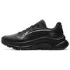 Li Ning Liuyun Синтетическая кожа Низкие беговые кроссовки Мужские Черные ARSV043-7
