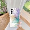 Мягкий силиконовый прозрачный чехол с мраморным узором для iPhone 11 12 13 14 15 Samsung A55 A54 A34 A15 S24 M35 Xiaomi Redmi Note 13 Pro Poco противоударный чехол