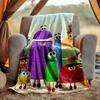 Ask Storybots Flannel Blanket Soft Warm All-Season Throw, Design for Camping, Car Travel, Hiking Sofa, Bed, Office Perfect Gift for Parties