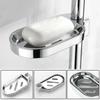 Adjustable Rail Slide Bathroom Bath Shower Soap Dishes Sprinkler Holder Soap Rack For 25 Mm Bathroom Hardware