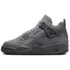 Детские кроссовки Air 4 Retro SE GS Wet Cement Серые дымчато-серые Железно-серые HM8965-001