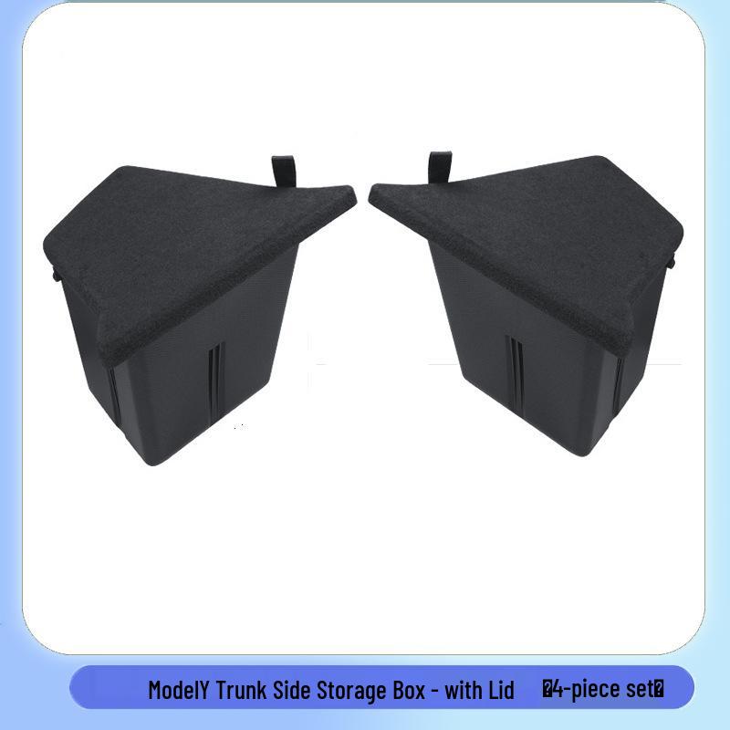 Бокс для хранения в верхнем багажнике Tesla Model Y3 с боковыми отделениями