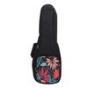 Ukulele Backpack Thickened Adjustable Shoulder Strap Stylish Pattern Ukulele Carry Bag String Instrument Case 23 Inch